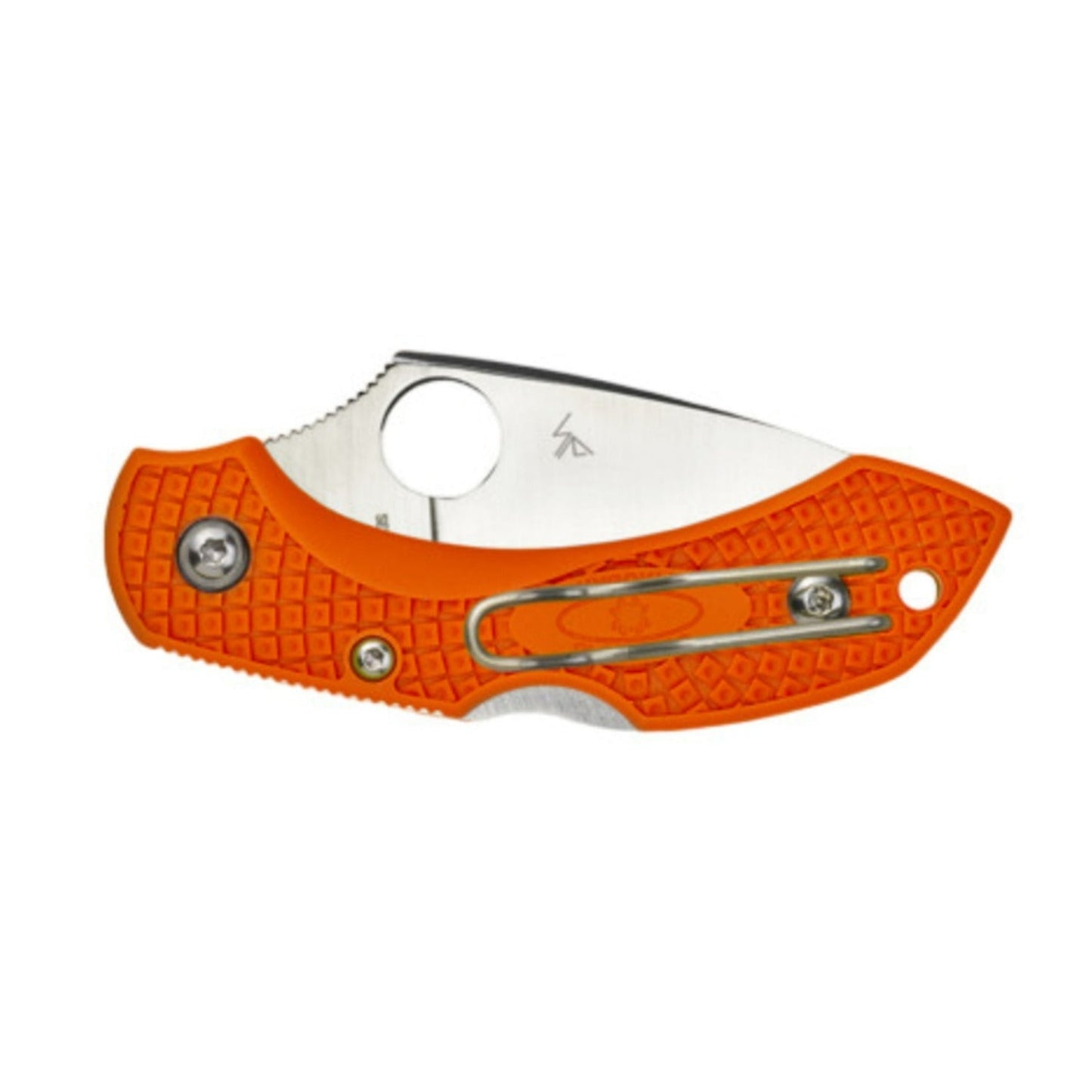 Spyderco Dragonfly 2 5.36-Inch Lightweight and Foldable PlainEdge Knife (Orange)