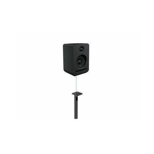 Platin Audio Adjustable Height Satellite and Small Bookshelf Speaker Stands (1 Pair)