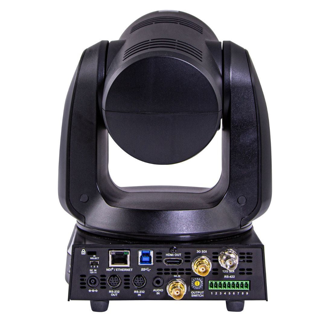 Marshall CV730-BHN UHD60 NDI PTZ Camera with 30x Optical Zoom and Smart Auto-Focus AI System (Black)