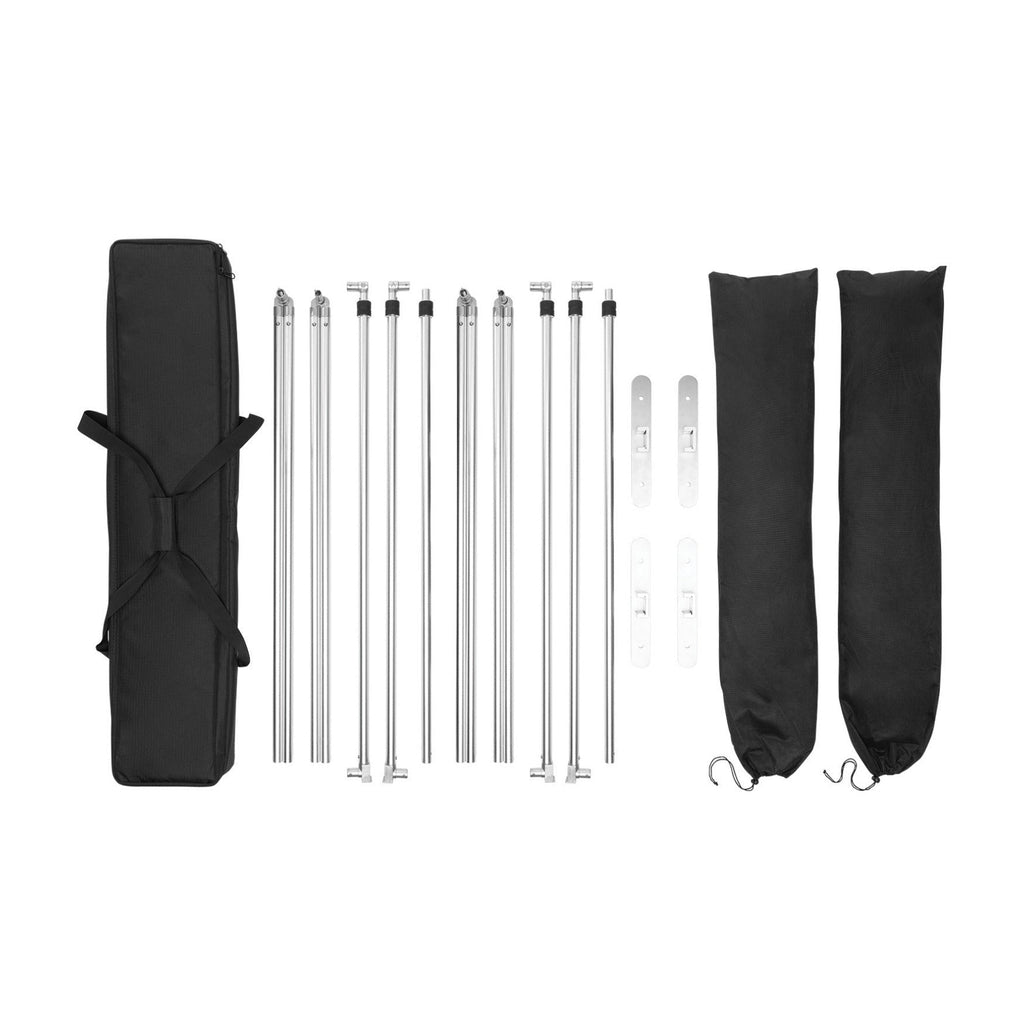 Westcott V-Flat 2-Pack Portable Light Control System with Collapsible Frame (White & Black)