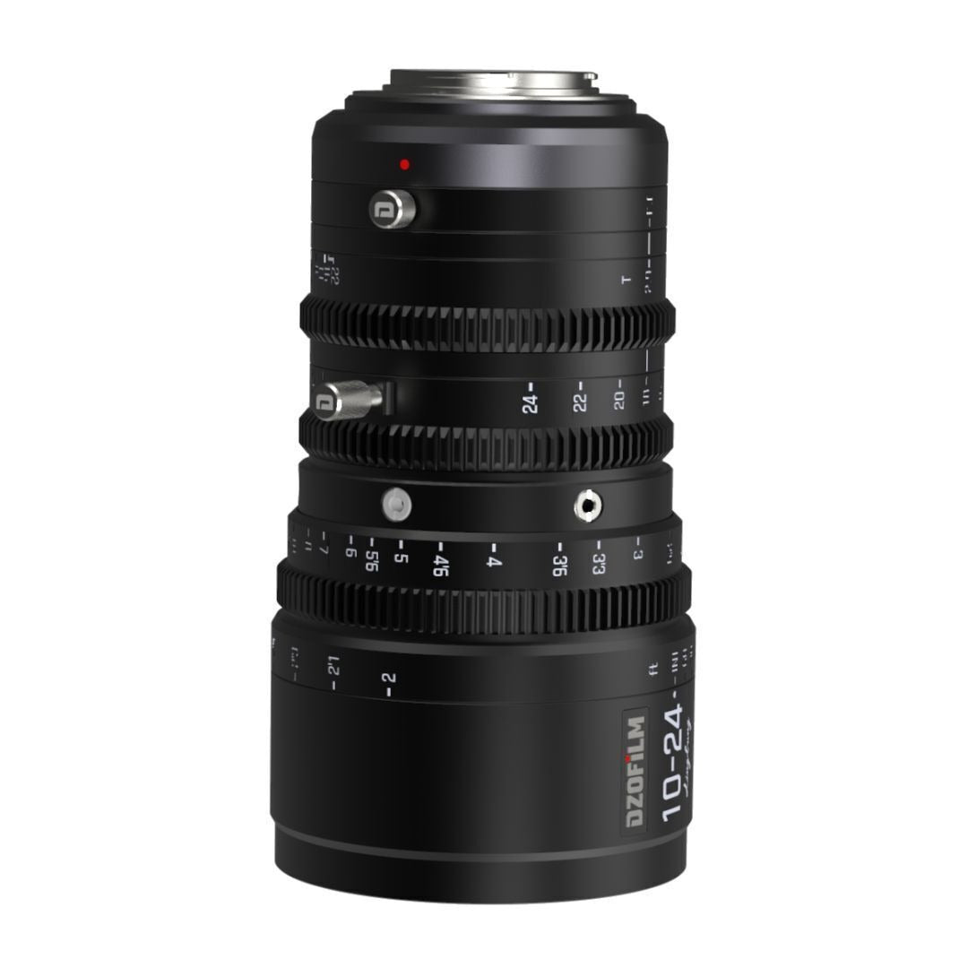 DZOFilm Linglung 10-24mm T2.9 MFT Parfocal M43 Mount Professional Zoom Cine Lens (Black)