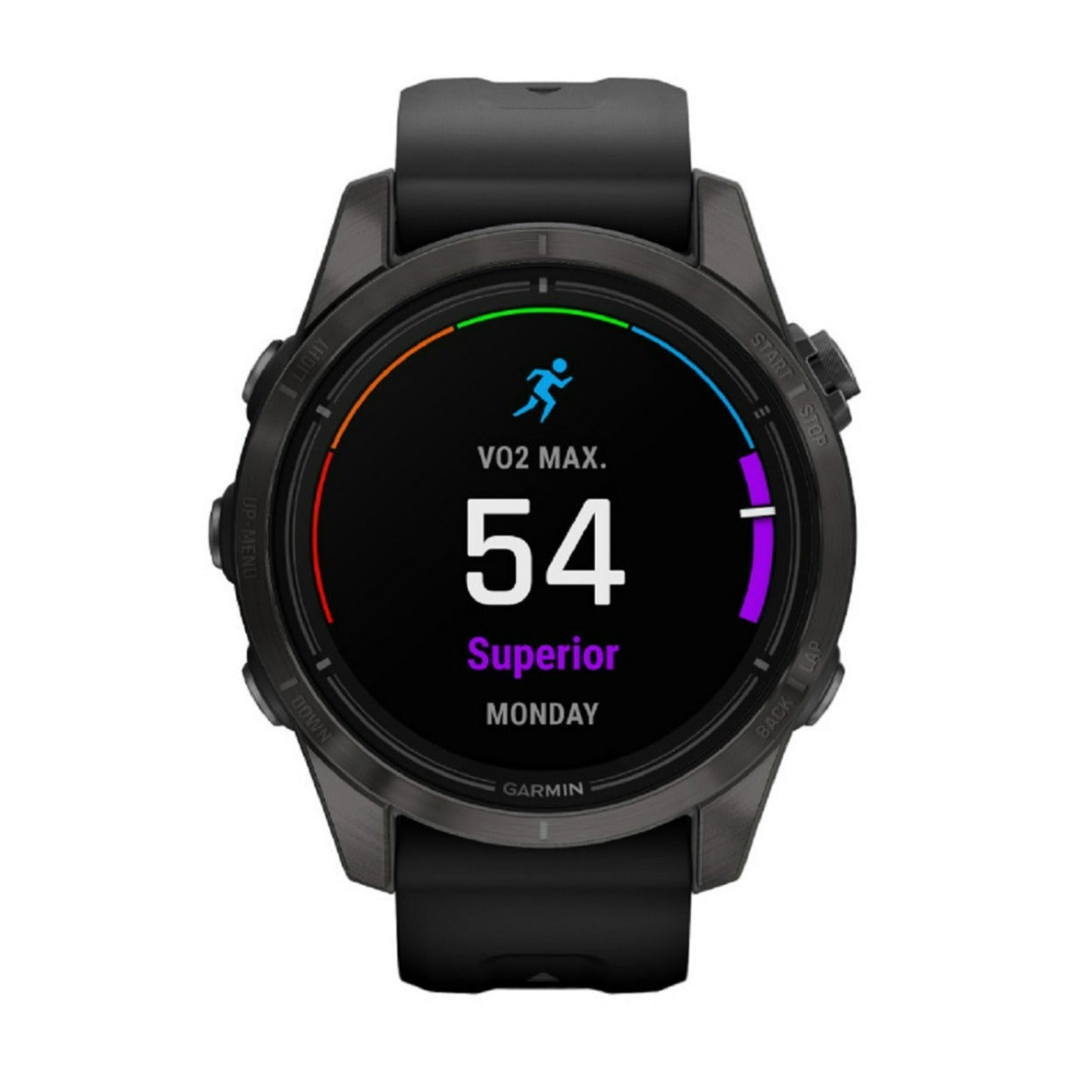 Garmin epix Pro Gen 2 Sapphire Edition GPS 42mm Smartwatch (Carbon Gray Titanium with Black Band)