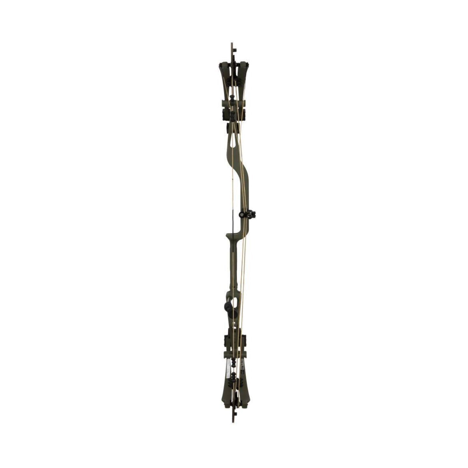 Alaskan XT 335 FPS Compound Bow with 55-70 lb Draw Weight (Right Hand, Olive)