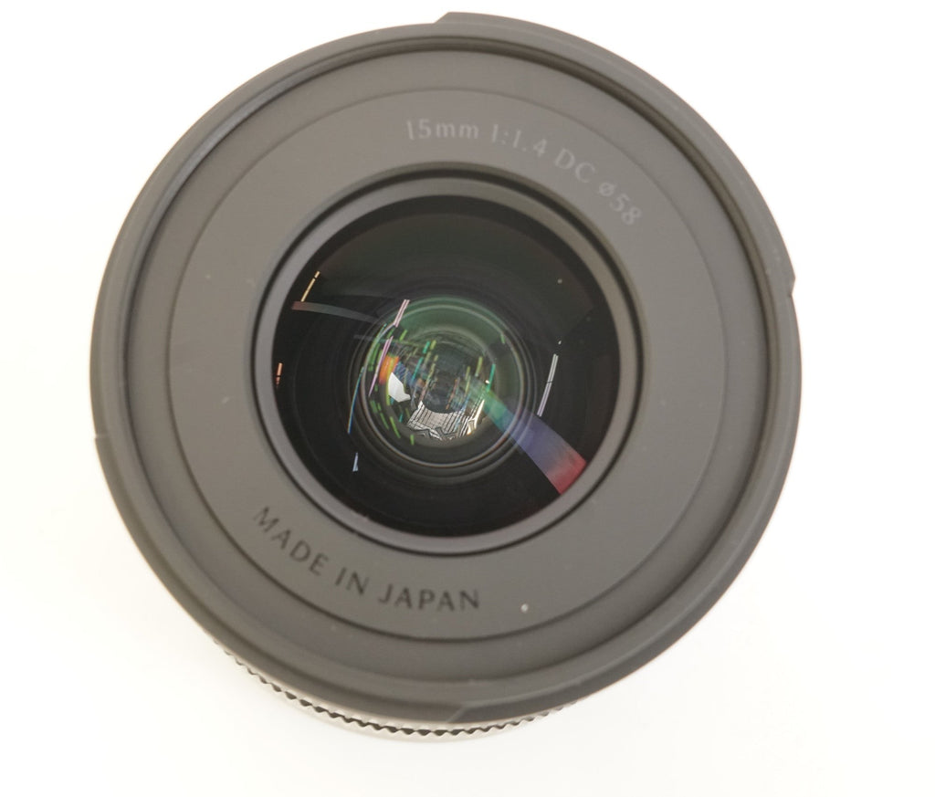 Sigma 15mm F1.4 DC Contemporary Lens for Mirrorless Cameras (Sony E Mount) (Used)