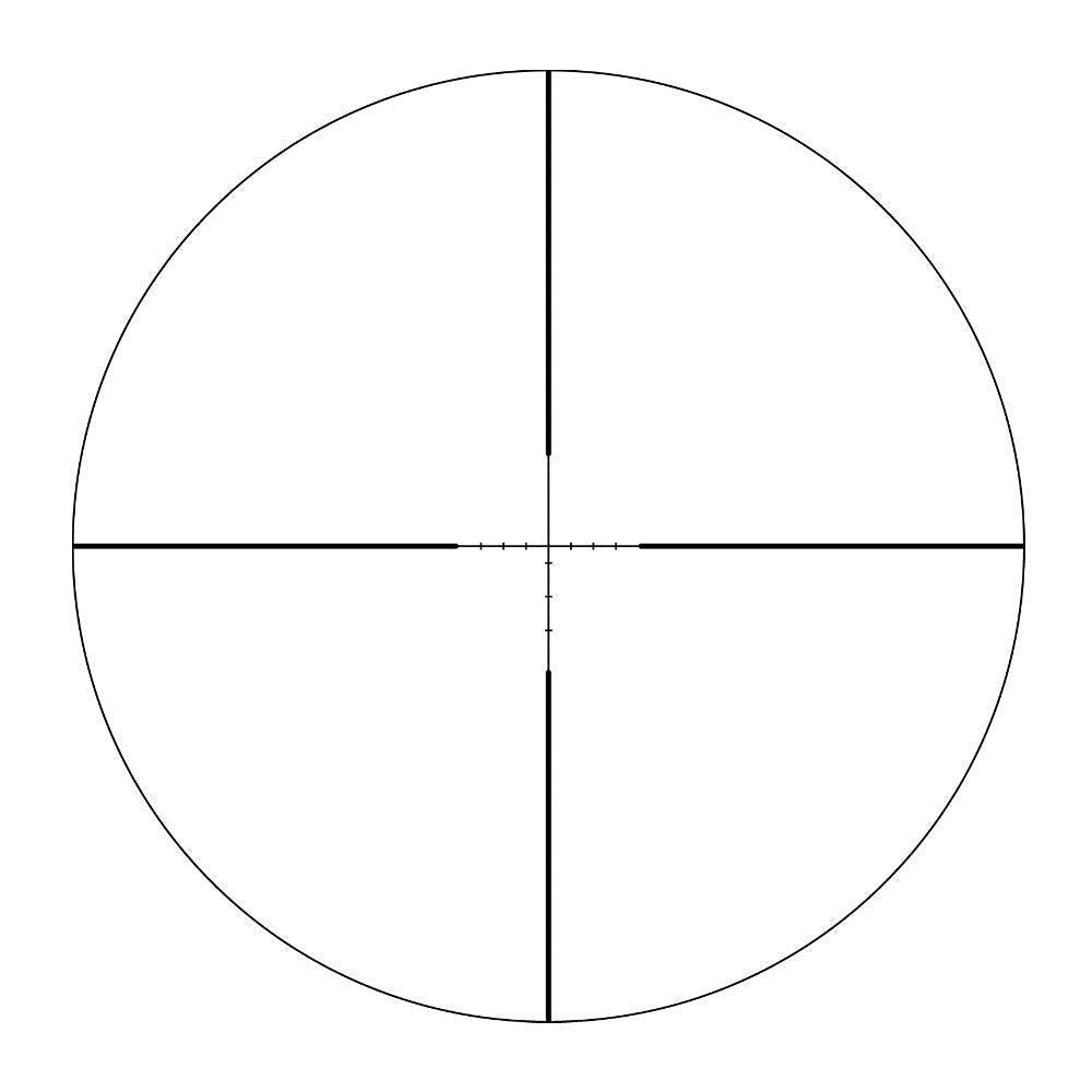 Vortex Crossfire II 6-24x50 AO Riflescope (Dead-Hold BDC MOA Reticle) with Cap and Bubble Level