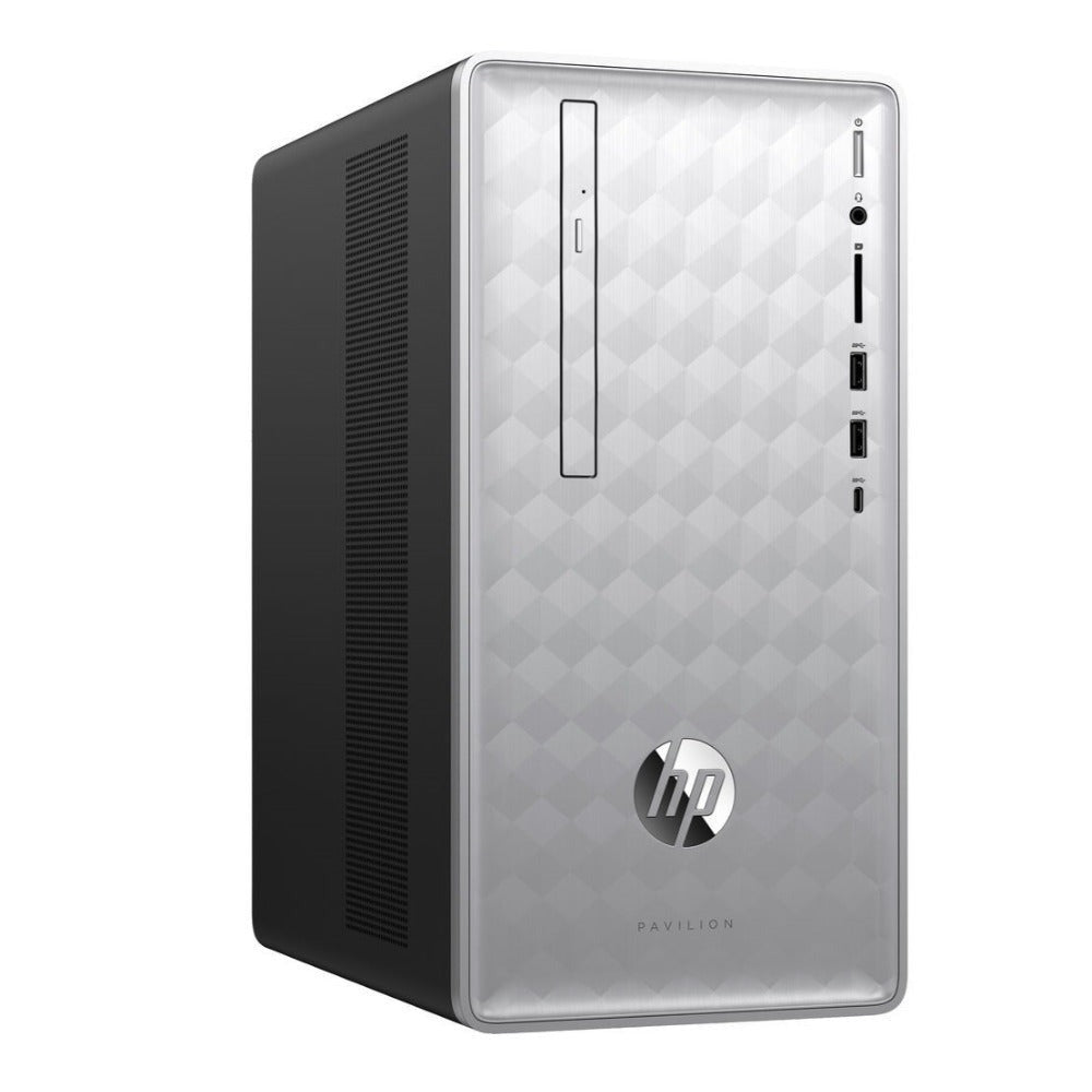 HP Pavilion 590-P0027 Desktop PC, Intel Core i5-8400, 8GB RAM + 16GB Intel Optane, 2TB HDD (Certified Refurbished)