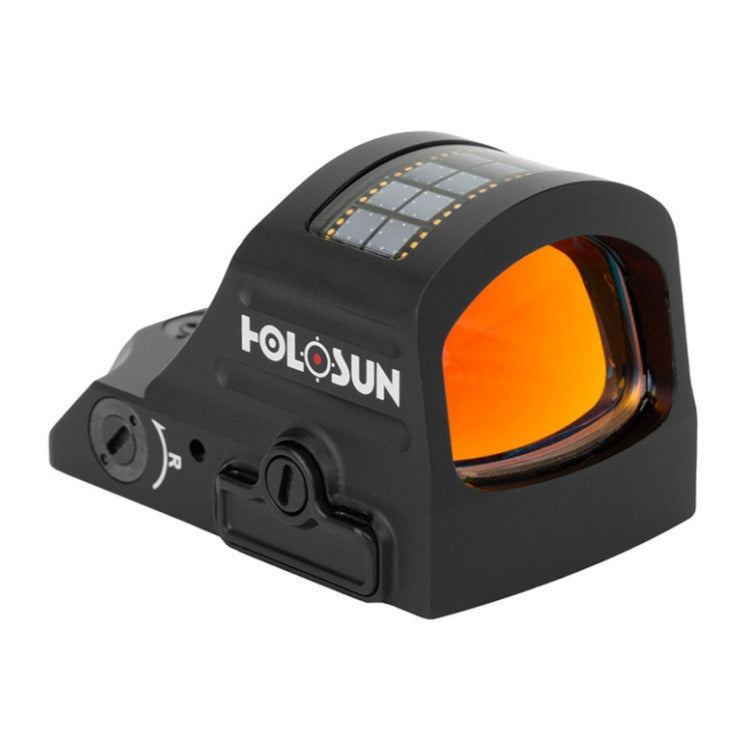 HOLOSUN HS507C-X2 Black Anodized 1x 2/32 MOA Red Circle with Dot Reticle