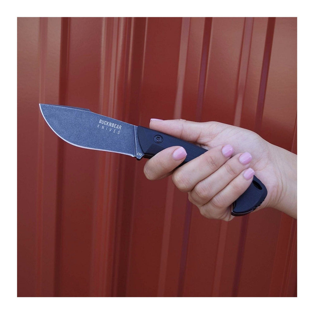 BNB Knives Piranha Precision Knife (Army Black)
