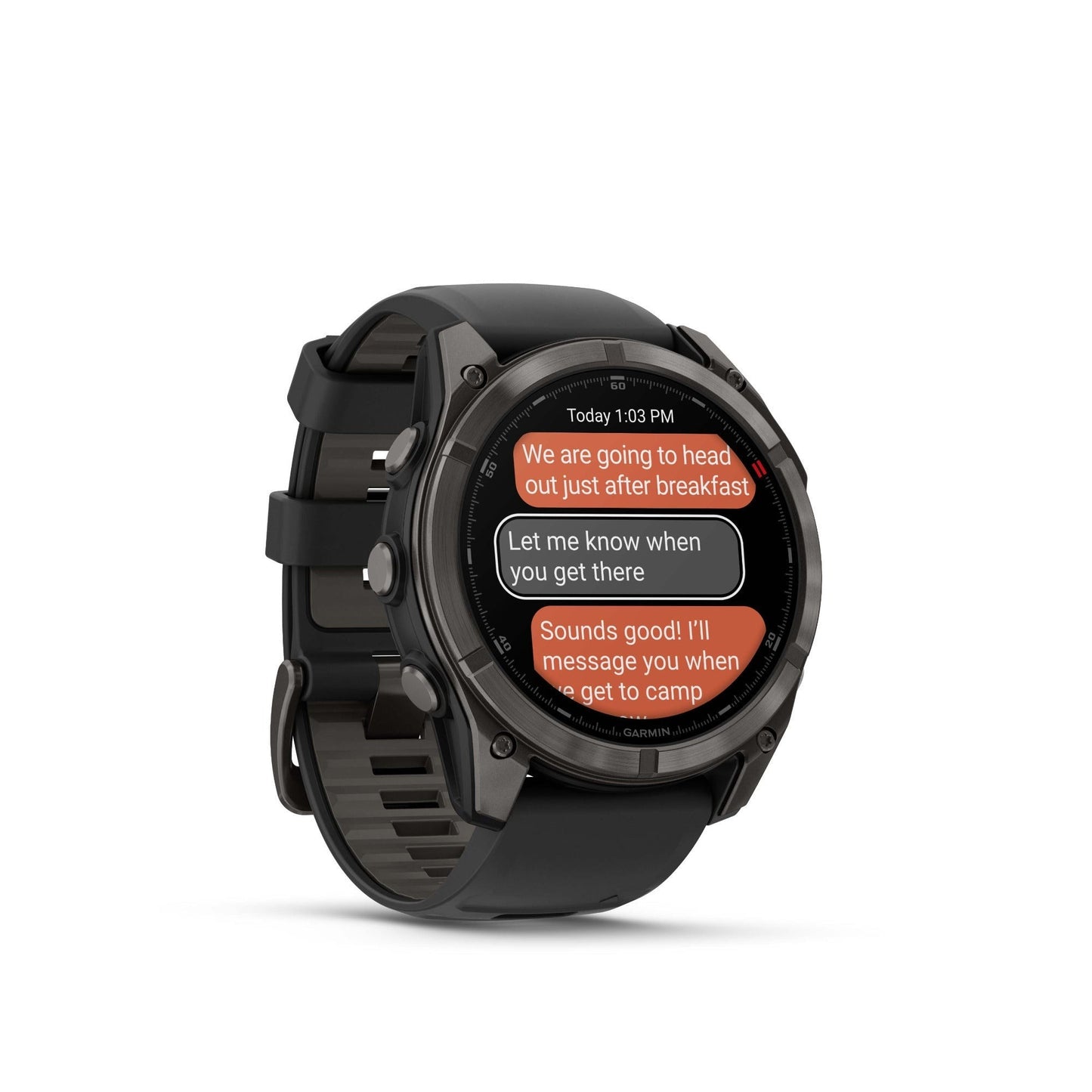 Garmin fenix 8 Pro Sapphire 51mm AMOLED (DLC Titanium/) GPS Smartwatch Bundle