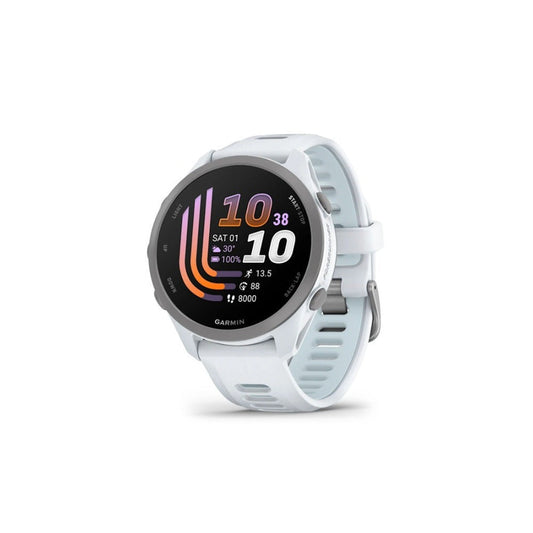 Garmin Forerunner 170 Music GPS Running Smartwatch (Whitestone/Cloud Blue)