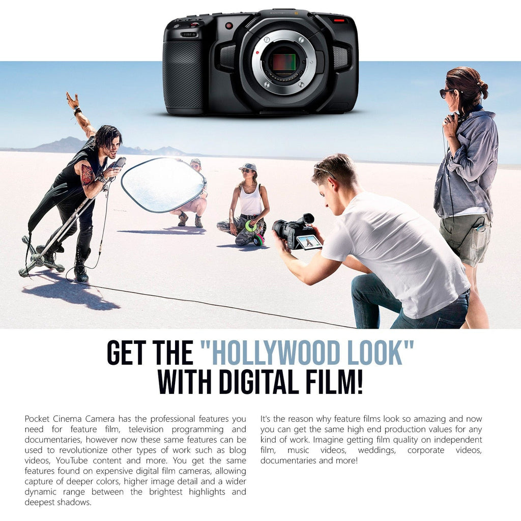 Blackmagic Design Pocket 4K Cinema Camera (Used)