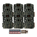 Browning Trail Cameras - Strike Force FHDR 40MP (6-Pack) with Accessories Bundle