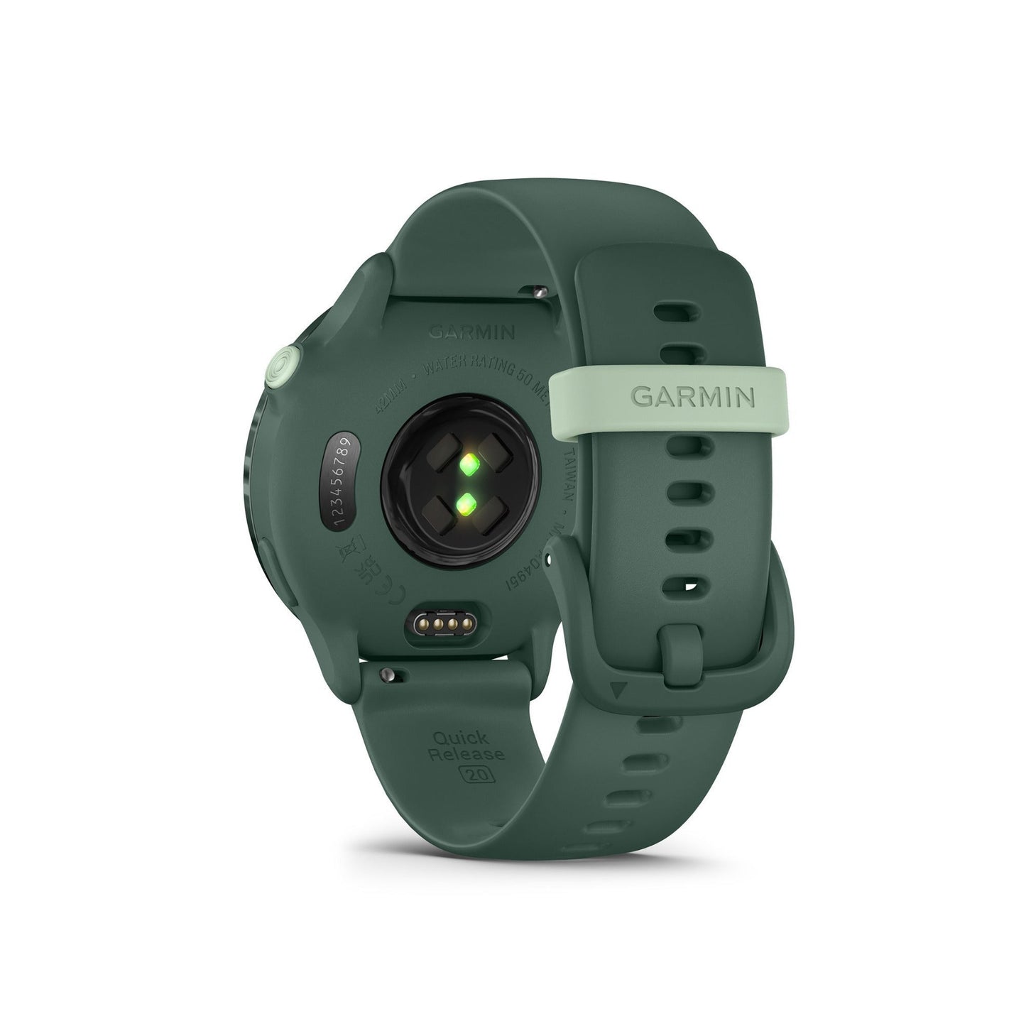 Garmin vivoactive 6 GPS Smartwatch (Jasper Green) with Wireless Earbuds Bundle