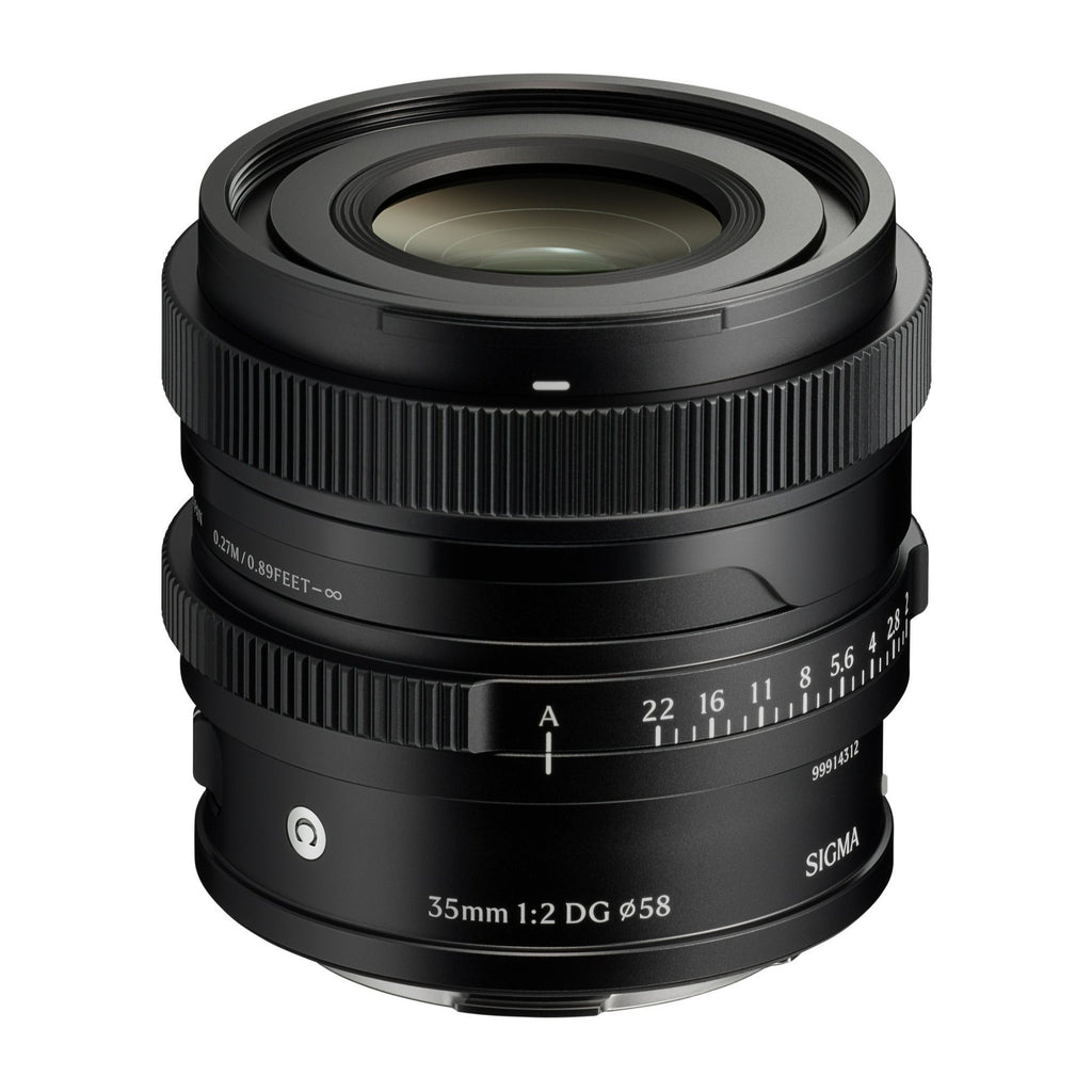 Sigma 35mm F2 DG Black Contemporary Lens for L Mount Bundle