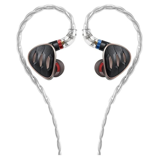 FiiO FIIOFH5SBLK Hybrid Balanced Armature In-Ear Monitor Earphones 4 Drivers