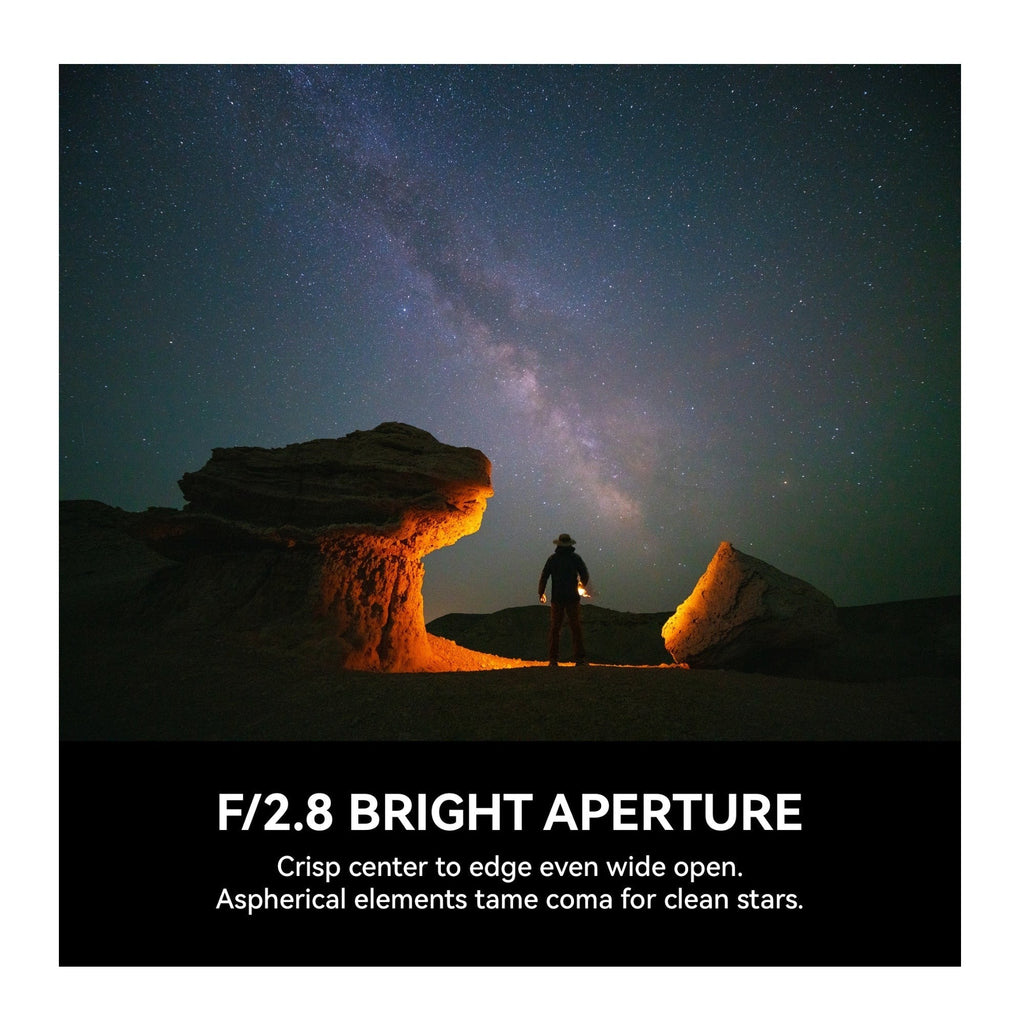 NiSi 16mm f/2.8 ASPH Ultra-Wide Medium Format Lens (Fujifilm G-Mount)