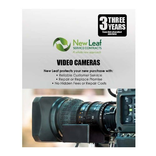 New Leaf 3-Year Video Cameras Service Plan for Products Retailing under $1000