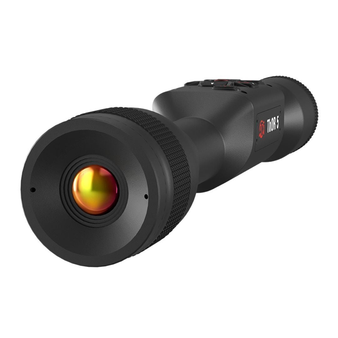 ATN ThOR 5 320 3-12x Weather-Resistant Thermal Riflescope (Black) Bundle