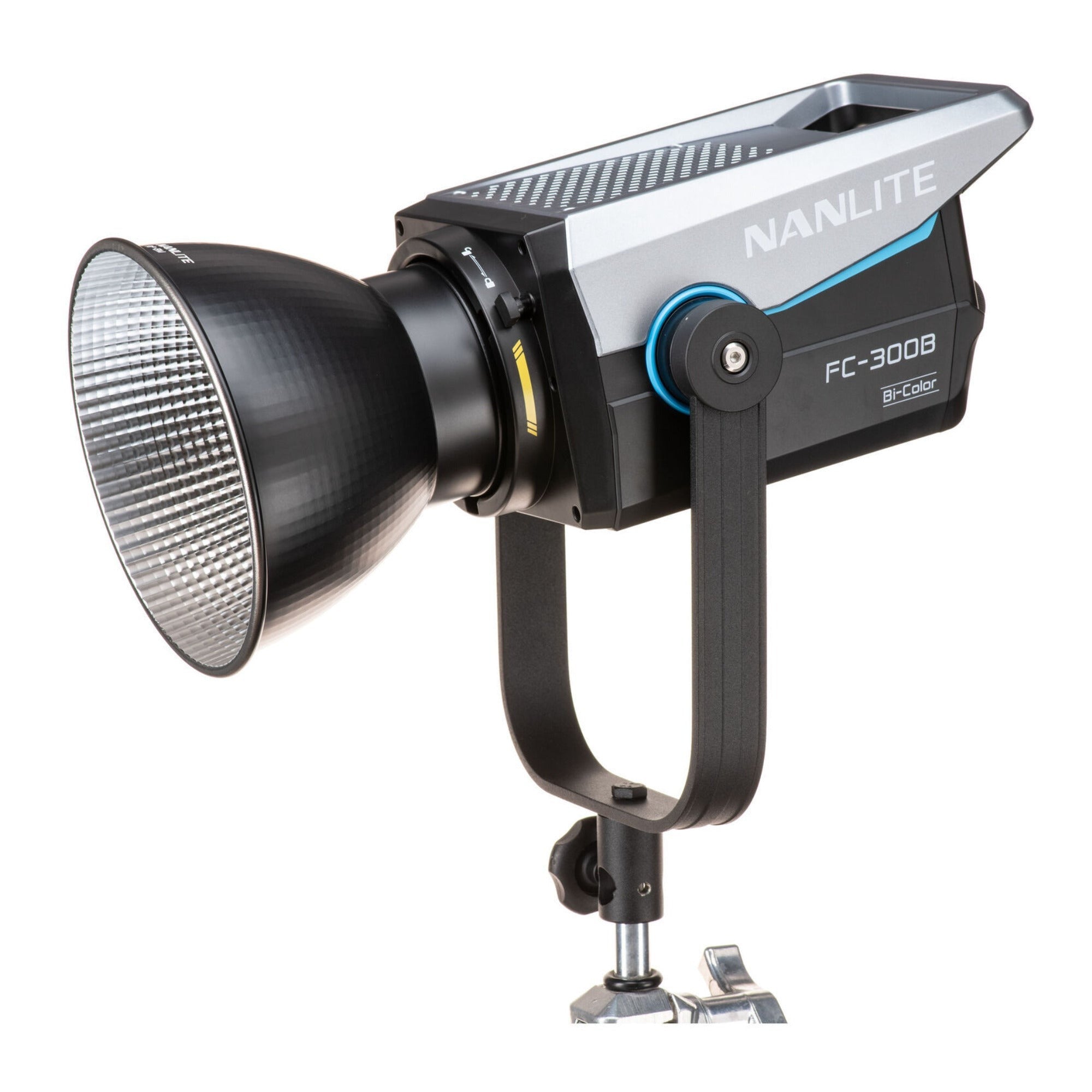 Nanlite FC300B Bi-Color LED Spotlight with Rapid 90 Parabolic Softbox Bundle