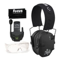 Walkers Razor Walkie Talkie Bundle with Ear Muffs and Accessories