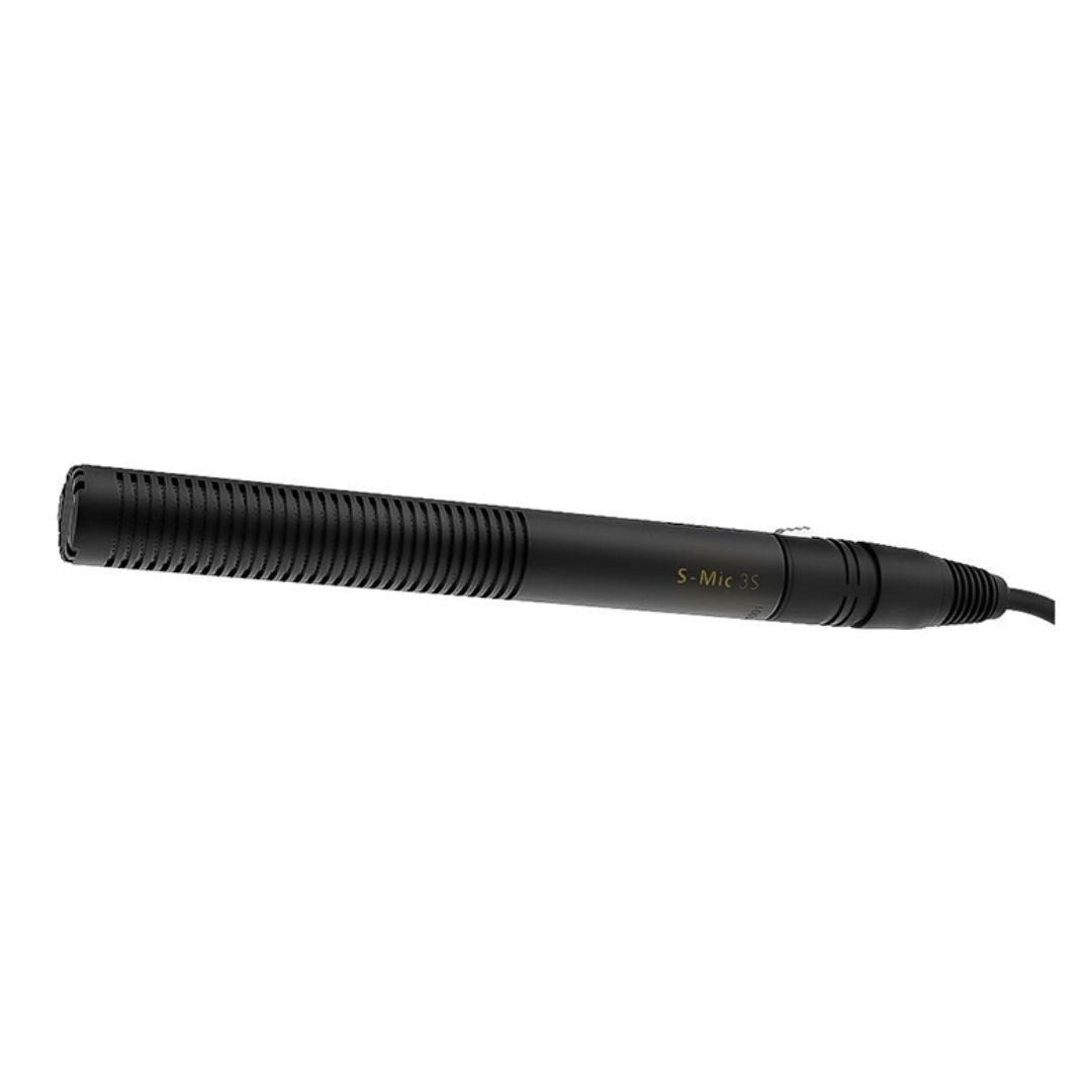 Deity S-Mic 3S Shotgun Microphone (Black) Bundle with Short-Haired Windshield
