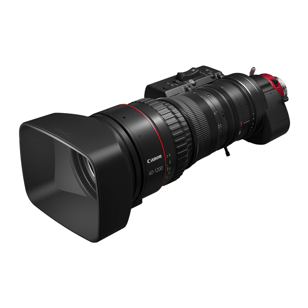 Canon CINE-SERVO 40-1200mm T5.0-10.8 Cinema Zoom Lens with SS-41 Servo Kit (ARRI PL)