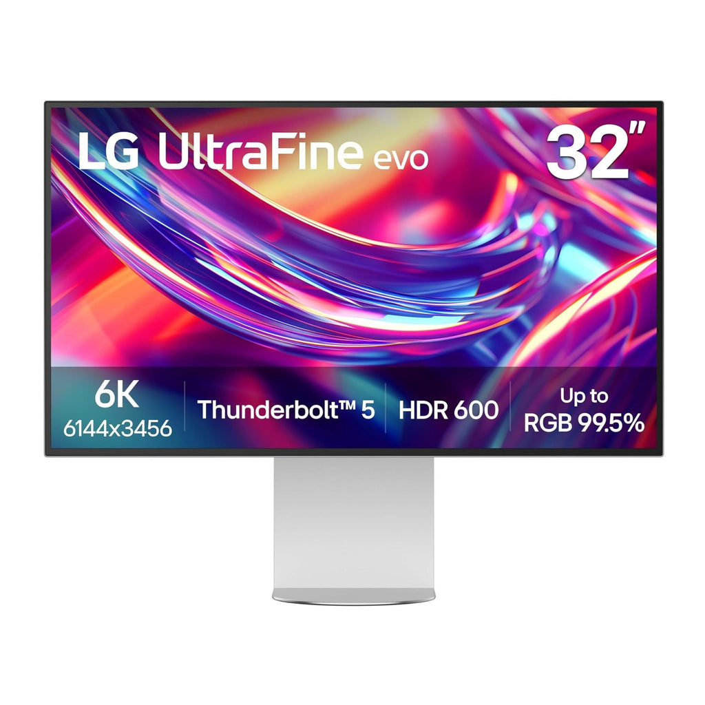 LG 32-Inch UltraFine evo 6K Nano 60Hz IPS Black Professional Monitor (Silver)