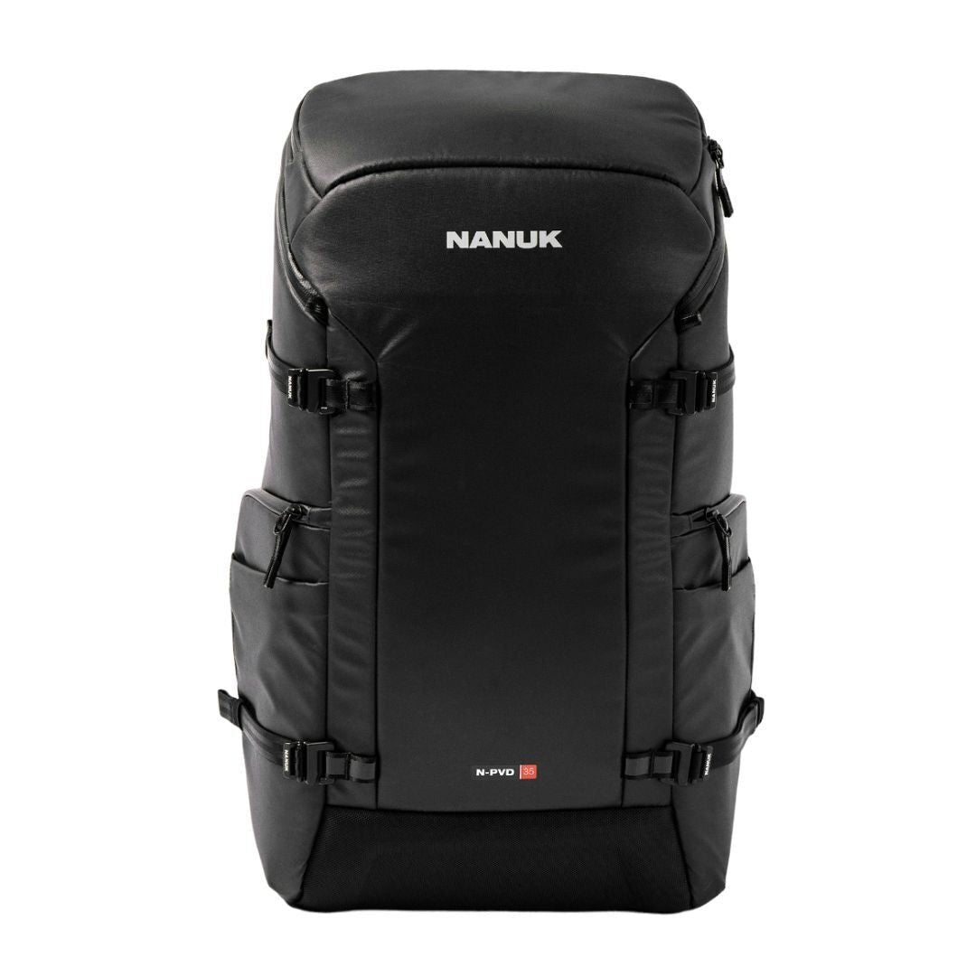 Nanuk N-PVD 35L Backpack with Double-Layered Foam Body for Cameras, Drones, and Accessories (Black)