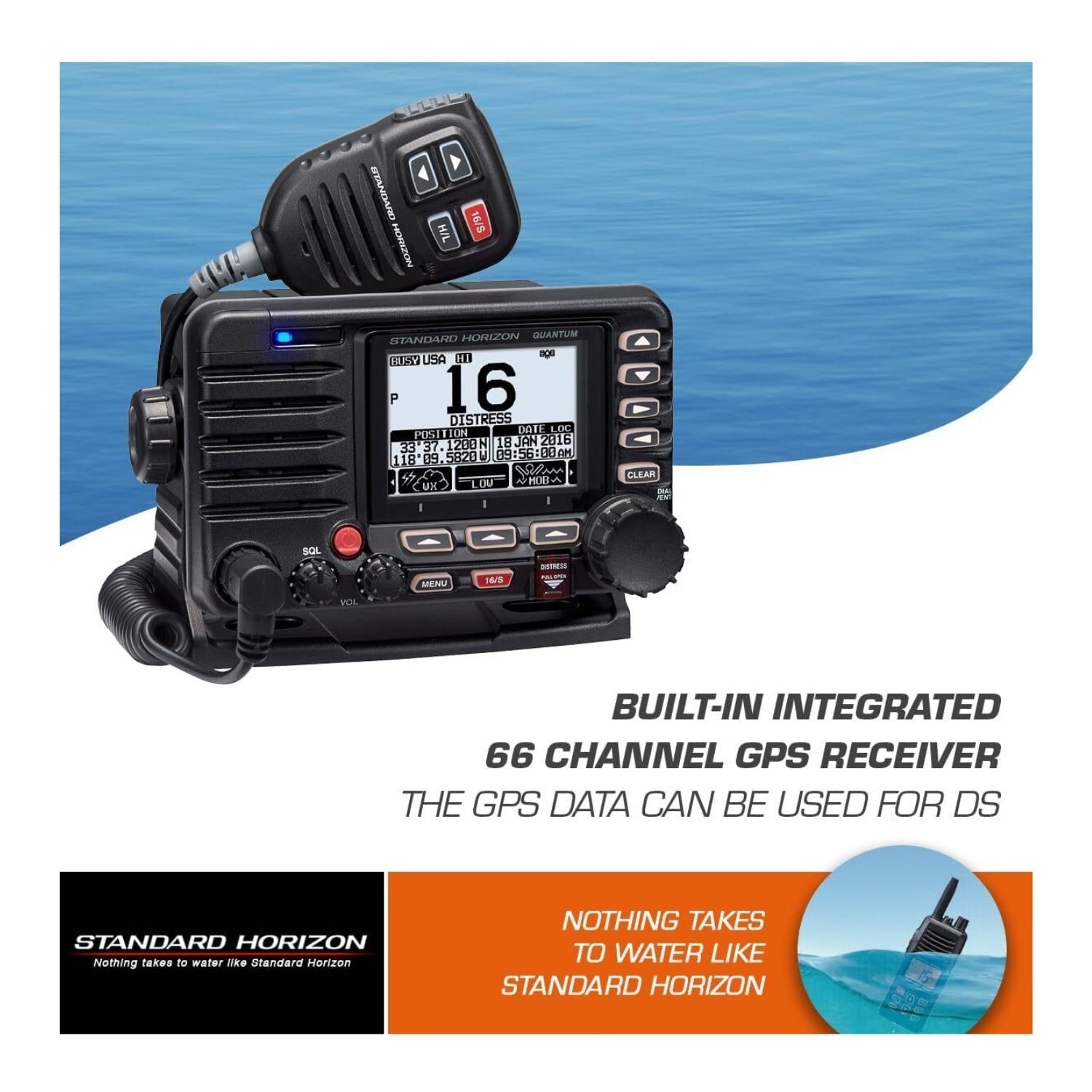 Standard Horizon GX6000 Commercial Grade Fixed Mount VHF with NMEA2000