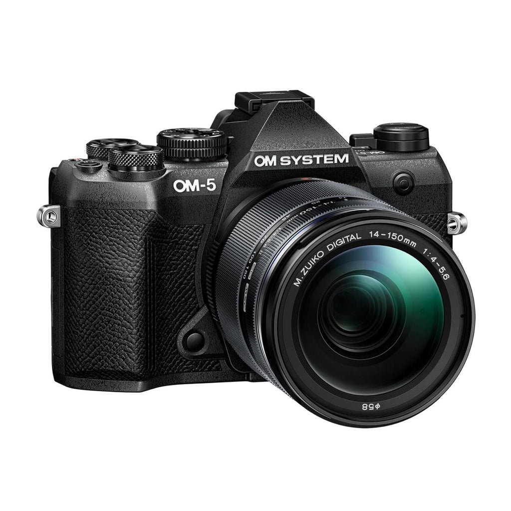 OM SYSTEM OM-5 Mark II Mirrorless Camera with 14-150mm f/4-5.6 II Lens (Black)