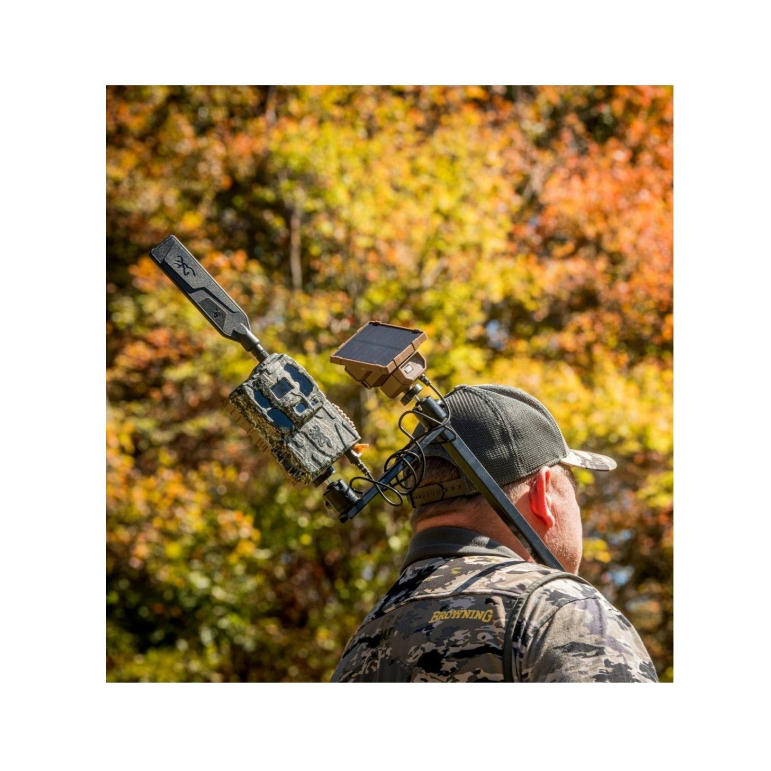 Browning Trail Cameras Universal Solar Camera Power Pack (6-Pack) with Card Reader Bundle