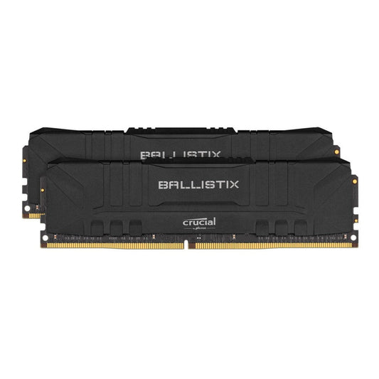 Crucial Ballistix CL16 UDIMM 32GB DDR4-3600 Gaming Memory Kit (2 x 16GB, Black)