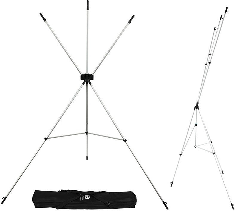Westcott X-Drop Wrinkle-Resistant Sweep Backdrop Kit (Neutral Gray, 5 x 12 Feet)