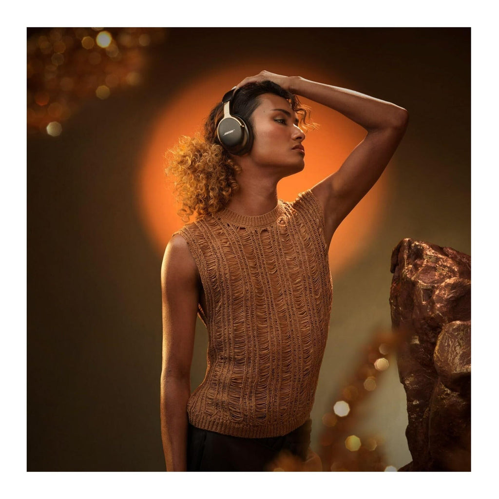 Bose QuietComfort Ultra Wireless Noise Canceling Headphones (Desert Gold)