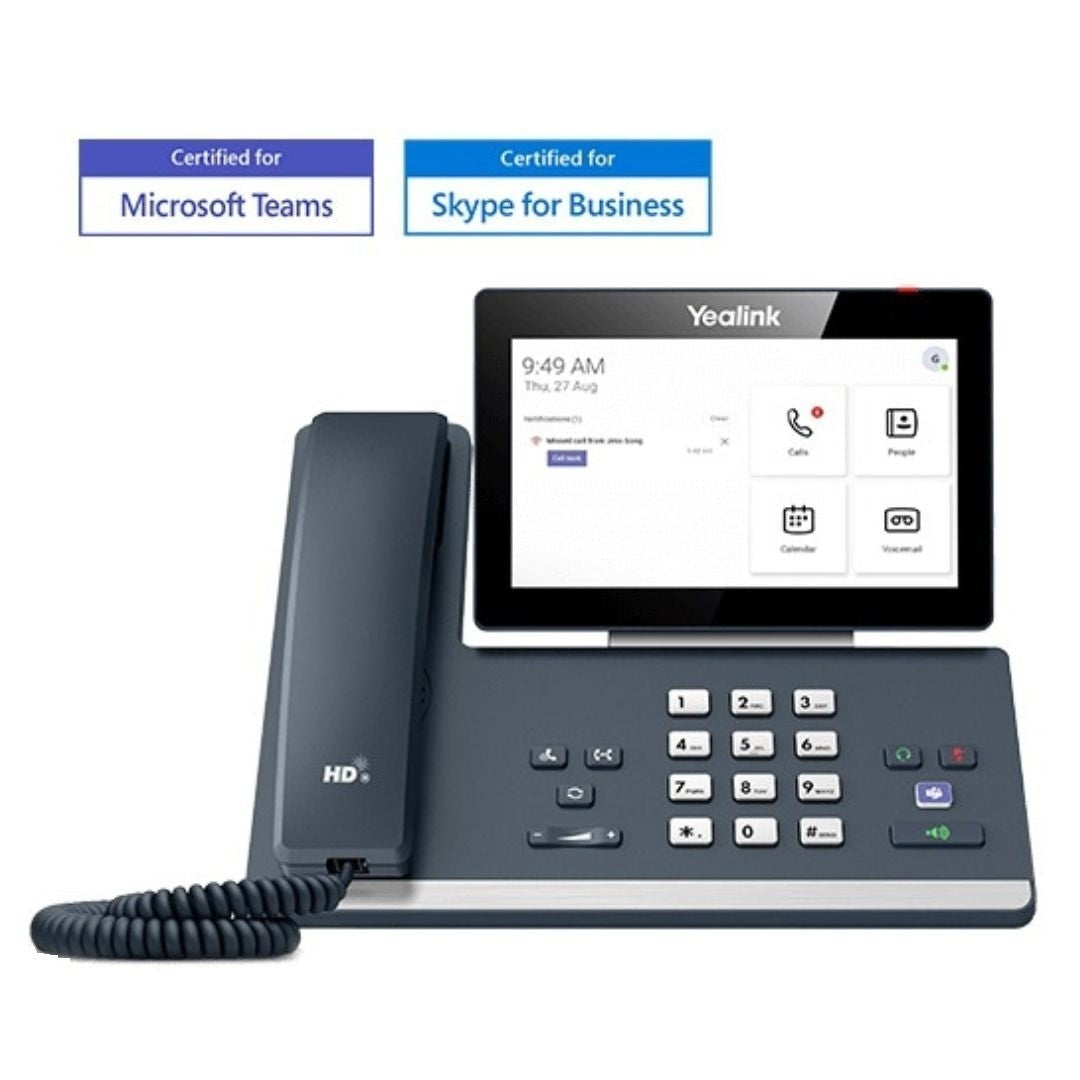 Yealink MP58 Microsoft Teams IP Phone with 7-Inch Touch Screen and Built-In Bluetooth (Classic Gray)