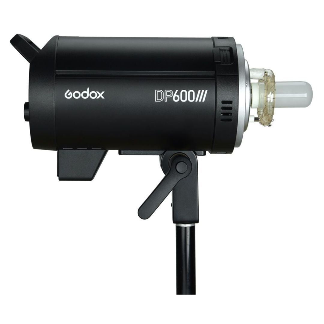 Godox DP600 III Professional Studio Flash Head with Bowen Mount and 99 Wireless ID Setting (Black)