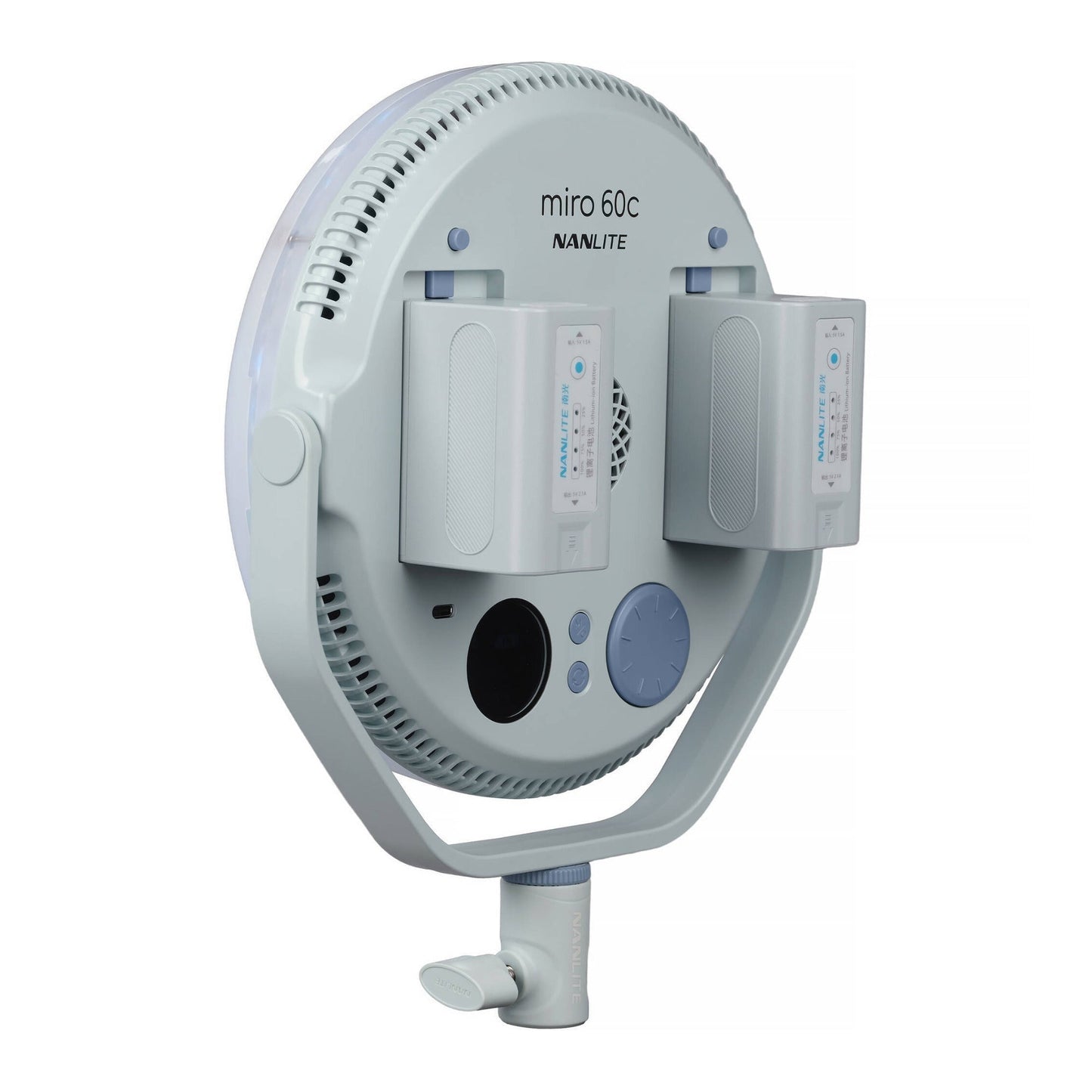 Nanlite miro 60C LED Full-Color Round Panel Light (Mint Blue)