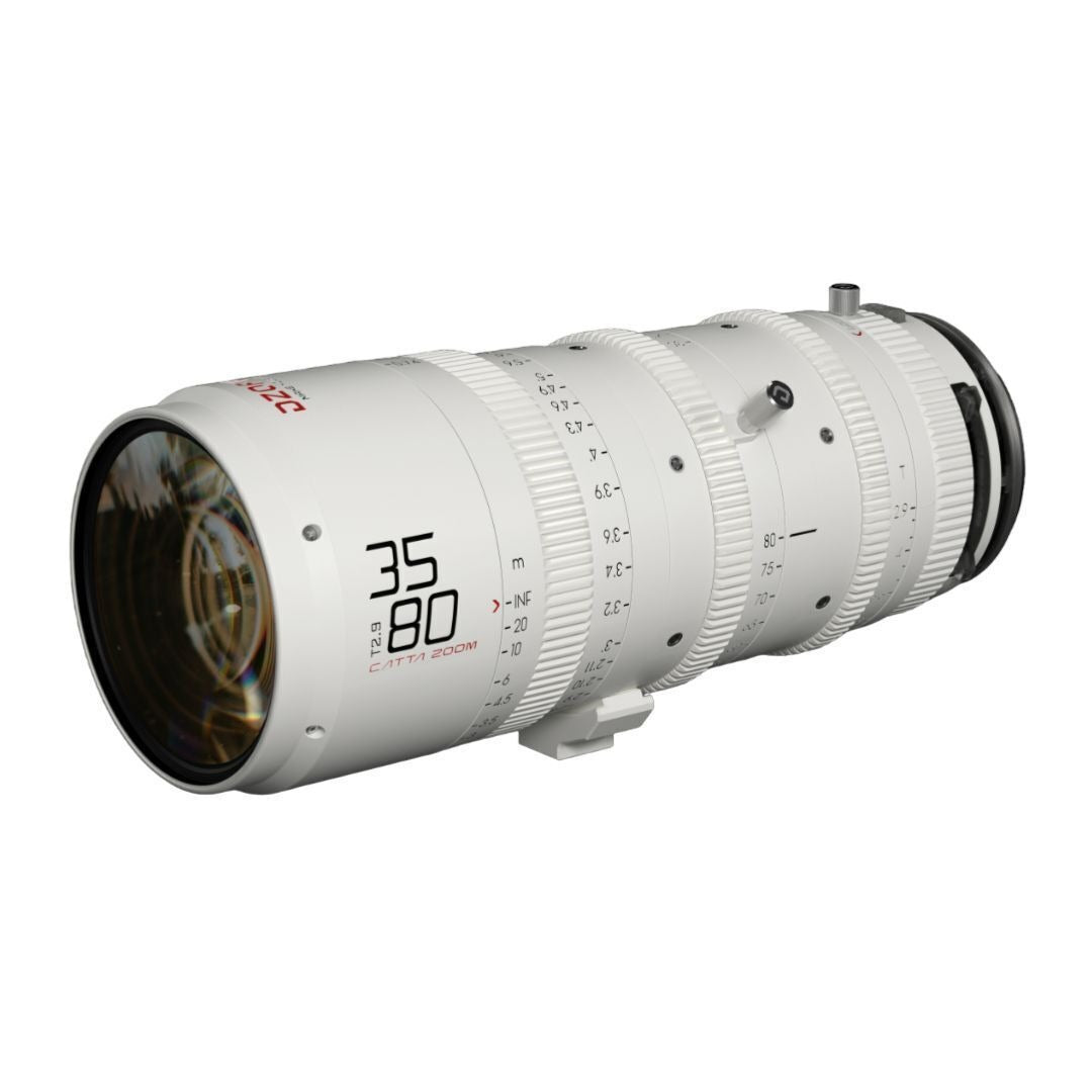 DZOFilm Catta FF 18 to 35mm and 35 to 80mm T2.9 Cine Zoom 2-Lens Bundle for Sony E Camera (White)