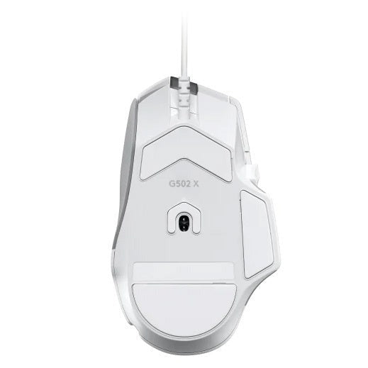 Logitech G502 X Corded Gaming Mouse (White)