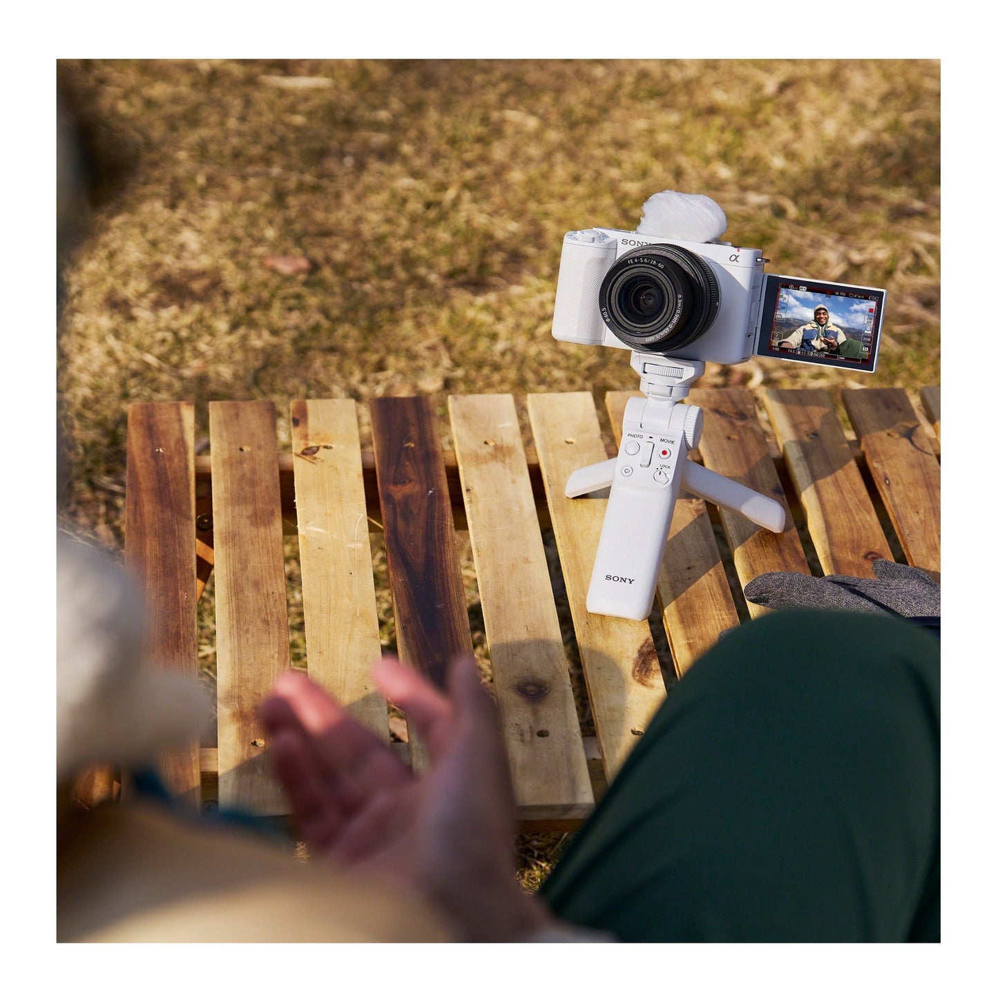Sony Alpha ZV-E1 Full-frame Interchangeable Lens Mirrorless Vlog Camera (White)