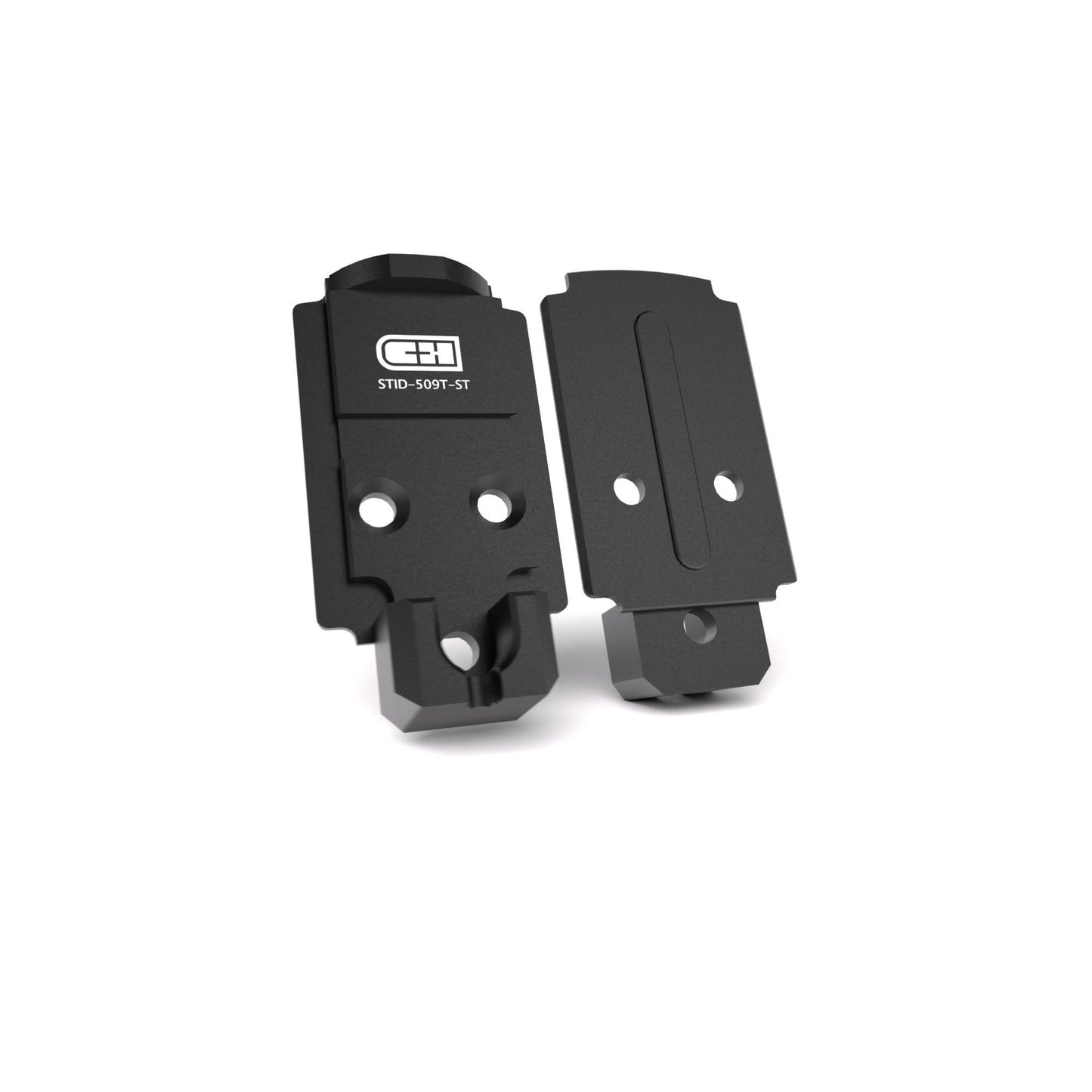 C+H Precision Optics Adapter Plate for Staccato Duo and Holosun 509T Steel