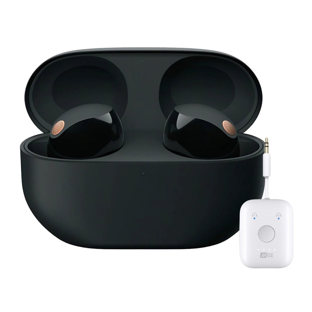 Sony WF-1000XM5 Truly Wireless Noise Canceling Earbuds Bundle (Black)