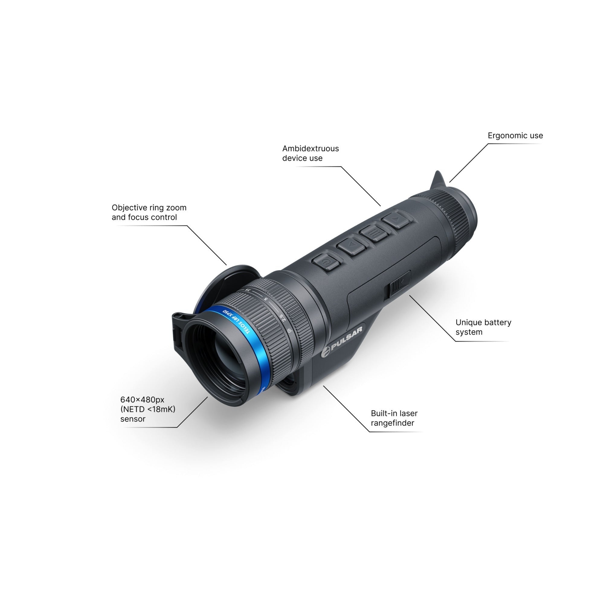 Pulsar Telos XL50 Thermal Imaging Monocular (Certified Refurbished)