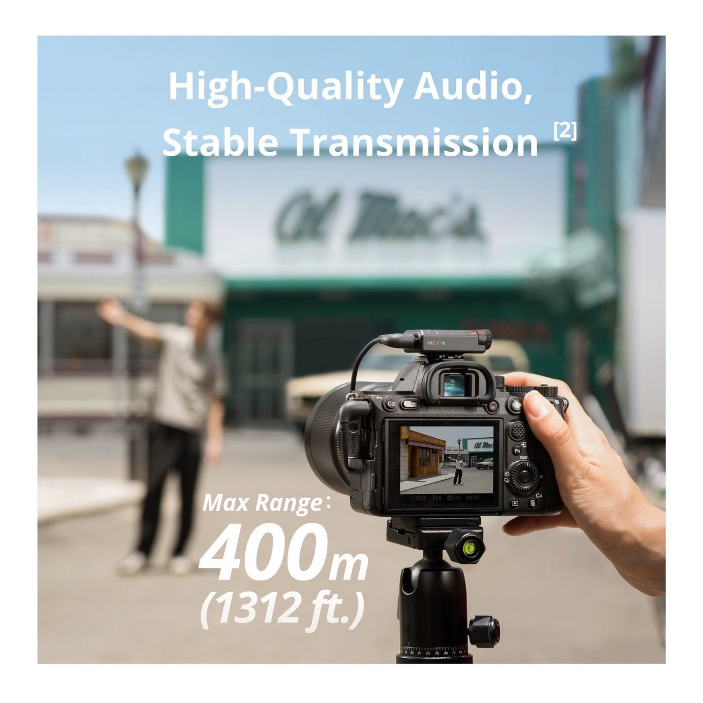 DJI Mic Mini (2 TX + 1 RX + Charging Case) with Wireless Portable Accessory