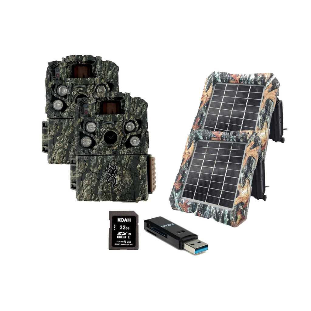 Browning Strike Force FHDR 40MP Trail Camera (2 Pack) Bundle with Accessories