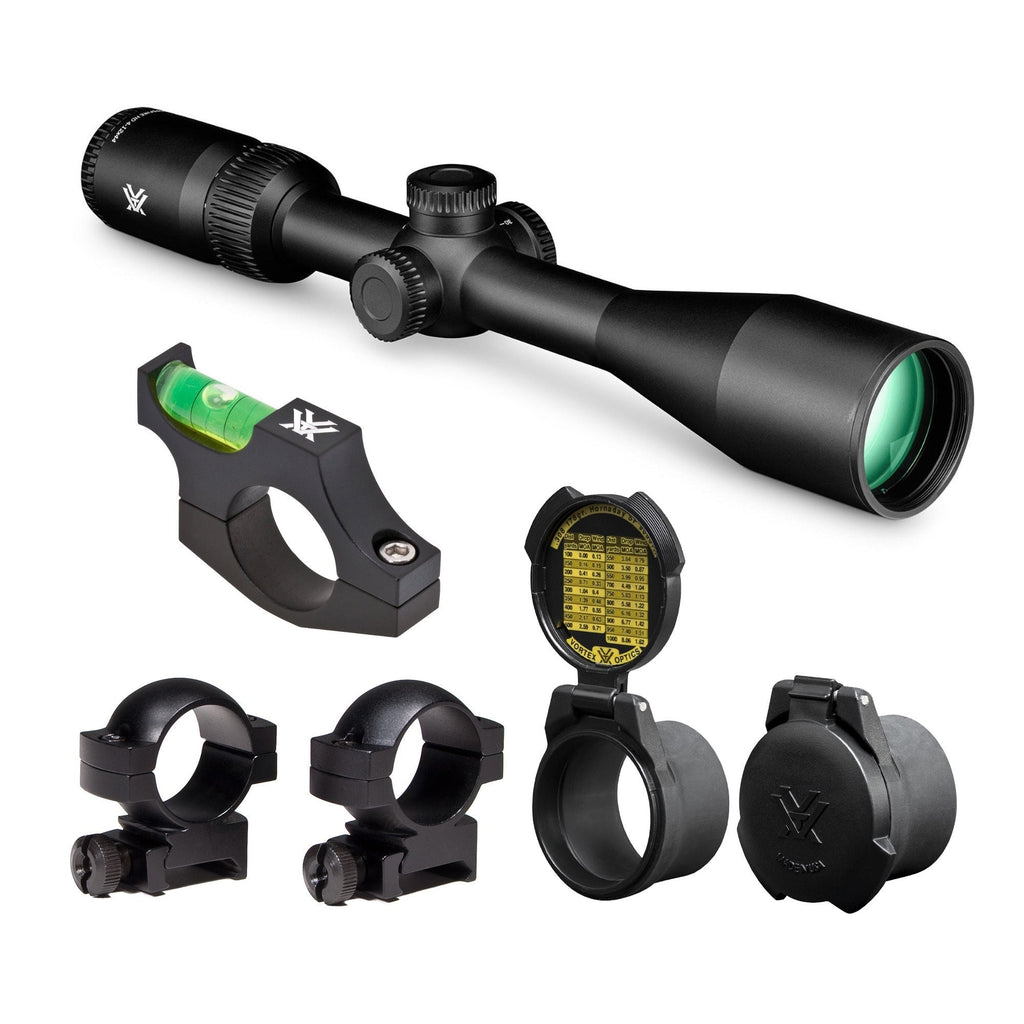 Vortex Optics Crossfire HD 4-12x44 Illuminated Dead-Hold Bundle with Accessories
