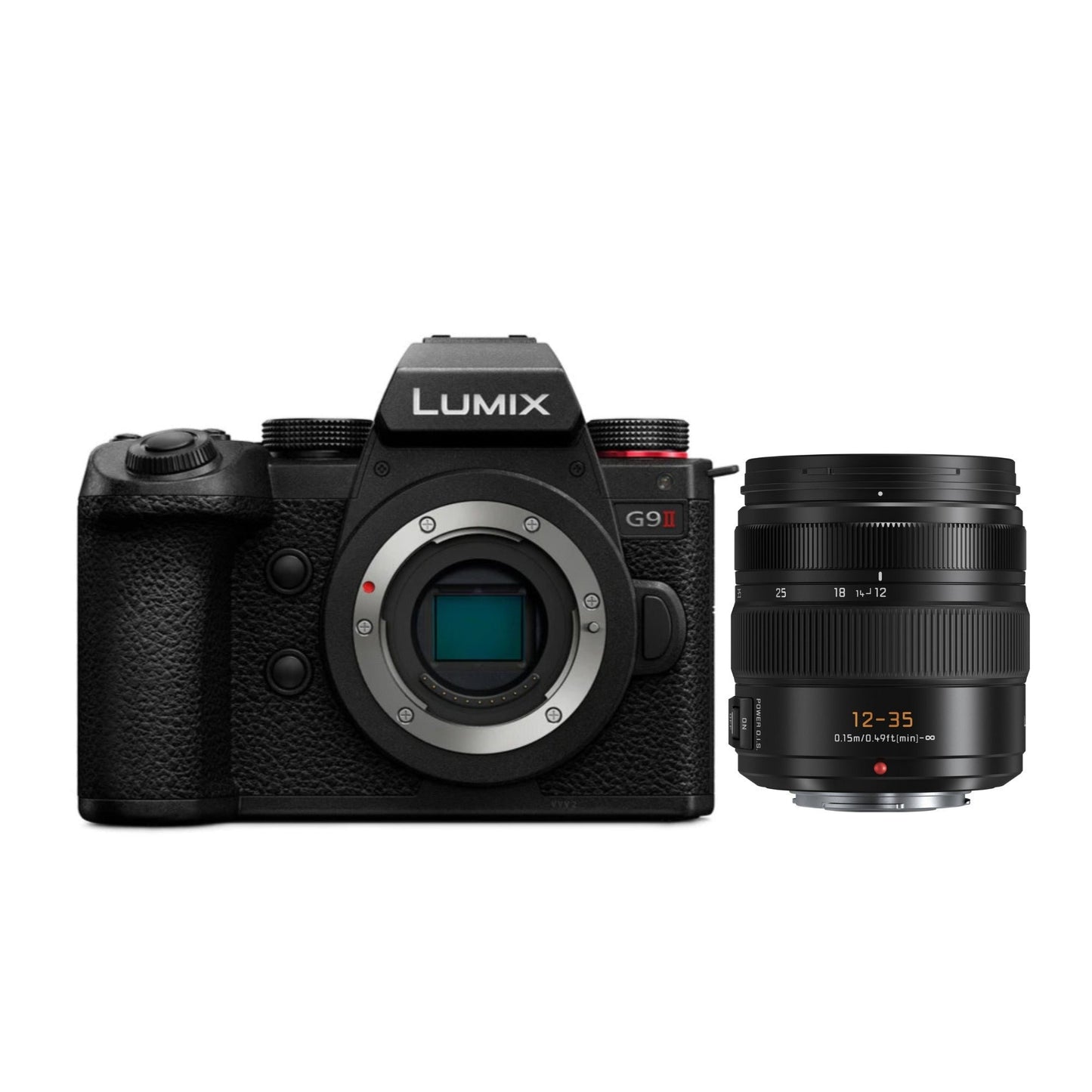 Panasonic Lumix G9 II 25.2MP Digital Mirrorless Camera Body and 12-35mm f/2.8 Lens