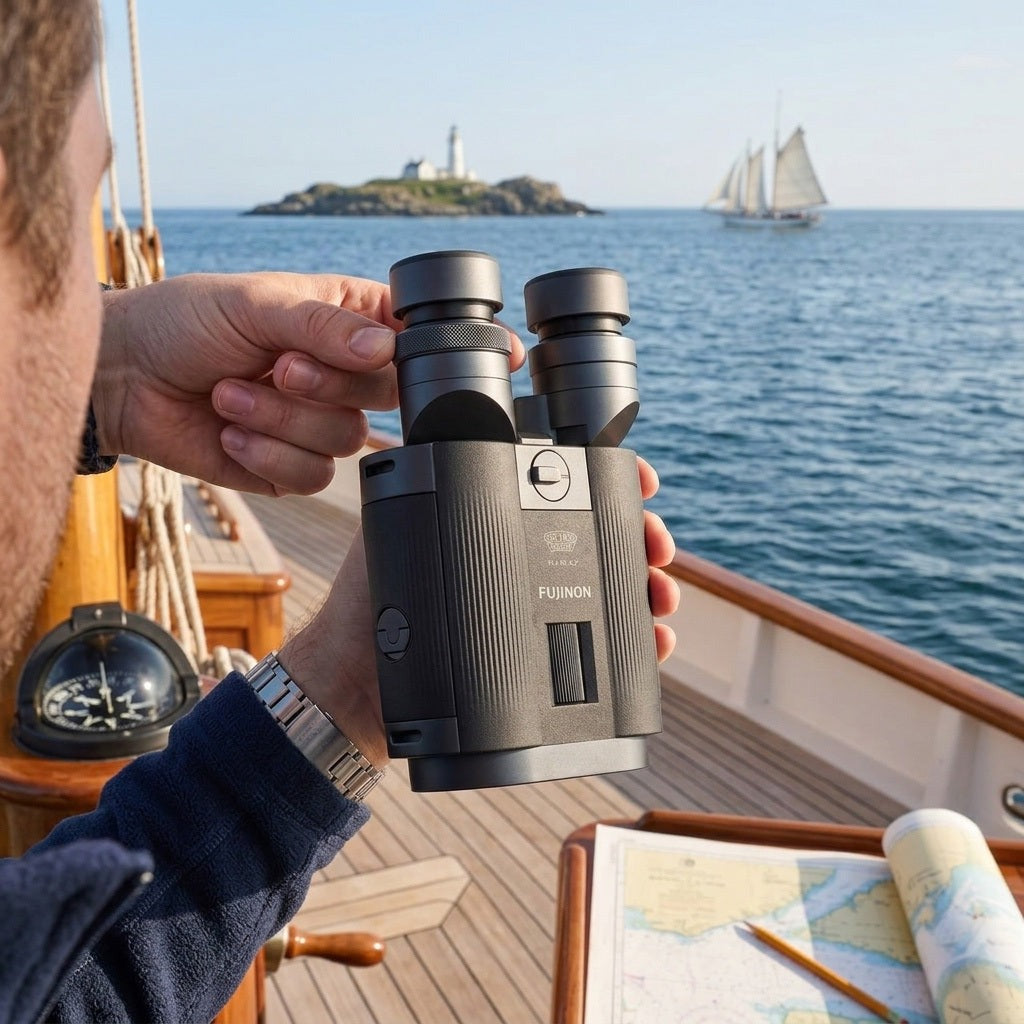 Fujifilm Techno-Stabi TS-L1640 Stabilized Binocular with Accessories Bundle
