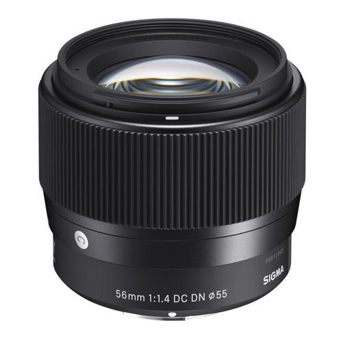 Sigma 56mm f/1.4 DC DN Contemporary Lens for Sony E with 64GB Bundle