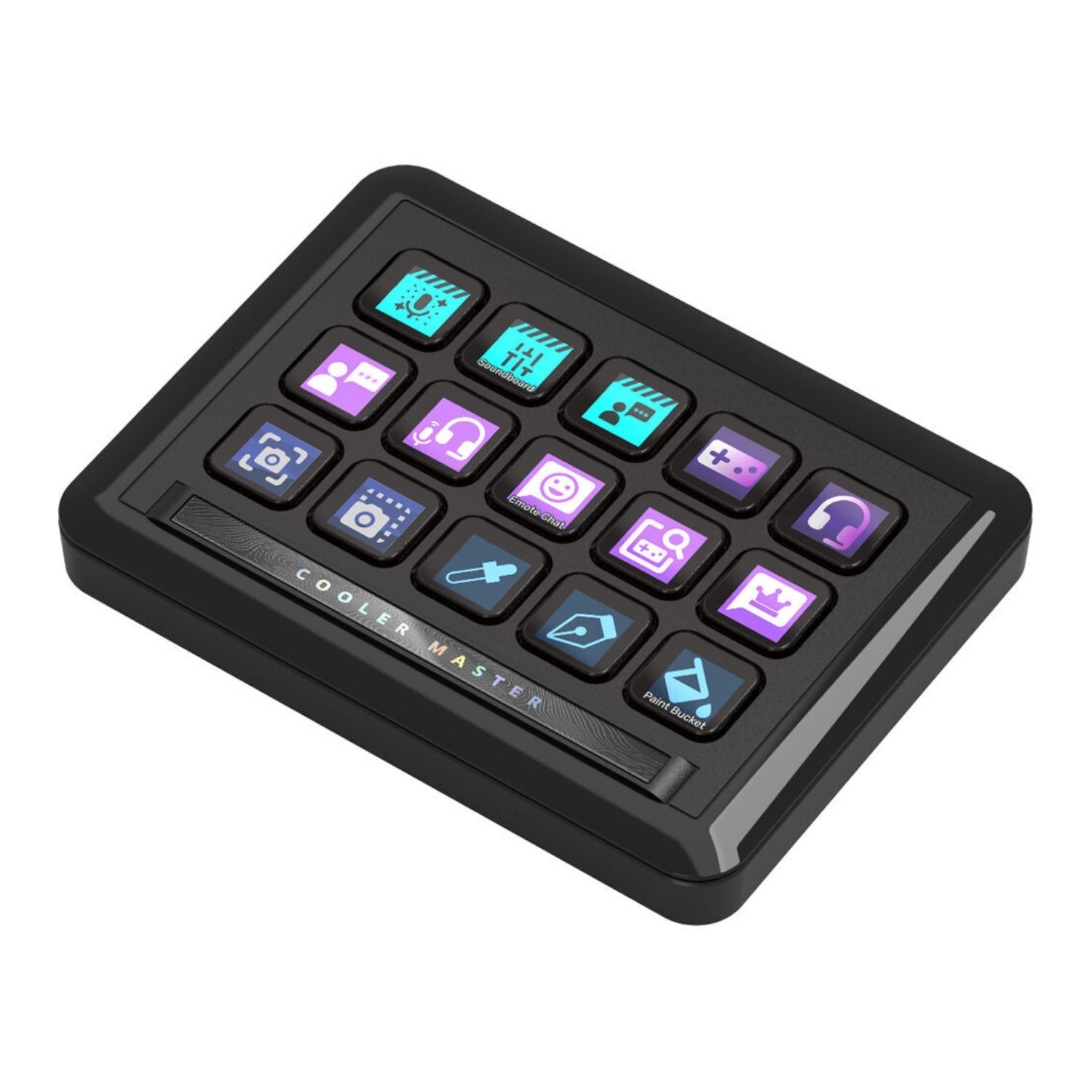 Cooler Master MasterHUB Modular Controller Stream Kit with 15 Programmable Keys
